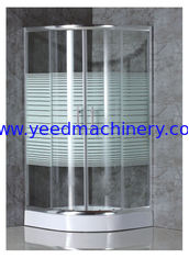 China simple shower enclosure with strip glass supplier