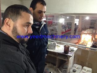 China bathtub moulds making skills training--customer from Algeria supplier