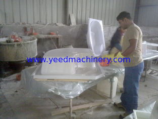 China acrylic bathtub making skills training--customer from Saudi Arabia supplier